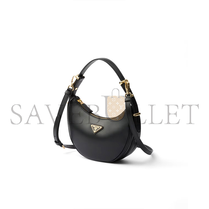 Pra*a arquÉ small leather shoulder bag 1bc194 (22.5*18.5*6cm)